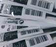 派通（Pentel）0.5mm速干中性笔彩色替芯（适用于BLN75TL）XLRN5TL 蓝黑10支装 实拍图