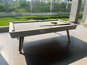 皓玉佳台球桌标准型大理石成人家用多功能黑八桌球台乒乓球桌餐桌二合一 9尺 艺术石板三合一 实拍图