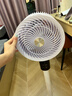 智能语音摇头空气循环扇家用卧室静音落地扇办公室强力制冷空调扇台立两用小型电风扇一级能耗 【基础款】驱蚊丨安眠整夜+左右摇头 【2025全新升级款】 实拍图