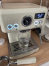 HiBREW 意式浓缩全半自动咖啡机小型迷你家用19bar泵压 蒸汽打奶泡一体机H10A咖喜萃H11 H10A奶白色单机 实拍图