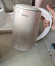 美的（Midea）烧水壶电热水壶电水壶 双层防烫 0涂层食品级304不锈钢 1500W快速沸腾 1.7L大容量 HJ1705 实拍图
