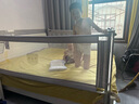 宝之轩床围栏床上护栏婴儿童床挡板宝宝防摔护栏垂直升降 【无缝设计】可爱熊 1.8m 单面装 实拍图