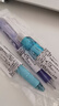 派通（Pentel）AZ125R自动铅笔 0.5mm一二年级小学生书写铅笔绘图考试用活动铅笔尾带橡皮 紫色单支装 实拍图