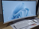 微星（MSI）国家补贴 34英寸准4k 120Hz 1500R曲率带鱼屏 内置音箱 HDR Type-c98w反向充电 支持KVM MD342CQPW 白色 支持PBP/PIP分屏 实拍图