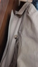 秋水伊人设计感风衣春新款中长款高级感小个子风衣外套女 棕色 M 实拍图
