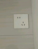立维腾（LEVITON）斜五孔插座 家用墙壁多孔面板 二三5孔五眼电源墙上插座 斜五孔插座 实拍图