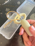 licheers宝宝自主进食勺子婴儿勺子1-2岁训练勺吃饭辅食勺硅胶宝宝吃饭勺 实拍图
