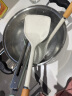 康巴赫硅胶铲护锅铲不伤锅耐高温炒菜铲子厨房专用【硅胶铲白色】 实拍图