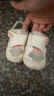 卡特兔宝宝学步鞋秋冬宝宝棉鞋男童加绒二棉童鞋1-3岁软底机能鞋小K盾 白粉-网面 21 内长13.0cm 脚长12.0-12.5 实拍图