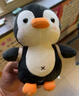 威尔通（WELTSTON）毛绒玩具安抚玩偶抱枕布娃娃中秋节礼物生日礼物 旅行企鹅公仔蓝 实拍图