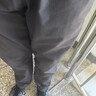 马登工装美式休闲四面弹直筒聪明裤cleanfit通勤抗皱锥形西裤男春夏 深灰色 XL 实拍图