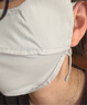 无印良品（MUJI）男女通用 防紫外线 凉感口罩 男式女式无性别防晒 烟熏蓝色 实拍图
