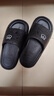 百慕倾臣 拖鞋女踩屎感夏室内家居家用情侣防滑静音厚底洗澡浴室 凉拖鞋男 黑色 42-43 正码（内长270MM） 实拍图