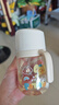 小土豆（potato）PPSU吸管奶瓶4个月以上大宝宝带手柄重力球奶嘴240ml 奶油白 实拍图
