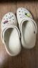 crocs卡骆驰蜗轮洞洞鞋|208776 黑色-001 43(270mm)  实拍图