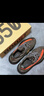 阿迪达斯三叶草YeezyBoost椰子350V2男鞋女鞋灰橙运动休闲鞋 HQ7045 39码 实拍图