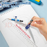 施德楼（STAEDTLER）圆规 两用款小学初中高中生考试作图工具 金属工程制图绘图文具套装55060 实拍图