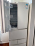 东芝（TOSHIBA）大白桃479日式多门小户型家用双系统超薄嵌入自动制冰风冷无霜电冰箱国家补贴GR-RM479WE-PG1B3 实拍图