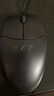 双飞燕（A4TECH）OP-520SU 轻音有线鼠标 笔记本台式电脑办公家用便携鼠标 USB接口 黑色 实拍图