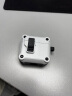 创思米适用于AirPods4保护套防摔机甲壳四代苹果无线蓝牙耳机套防丢智能开盖卡扣式带挂钩 白色 实拍图