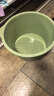 本迪家用加深洗脚桶洗脚足浴桶泡脚盆塑料泡脚桶水桶单个装颜色随机 实拍图