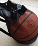 直供篮球背包牛津布单肩斜挎包篮球网兜背包排球足球包 黑色 实拍图
