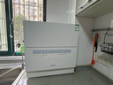 松下（Panasonic）台式洗碗机2代【H1D升级款】ECONAVI智能洗 80℃高温除菌 洗烘一体 独立烘干 家用台面独立式H5D 实拍图