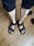 回力君凉鞋男新款夏季外穿开车透气夏天防滑耐磨男士运动休闲沙滩凉拖 929黑色 42 实拍图