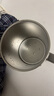 无印良品（MUJI）不锈钢双层马克杯 大容量男女办公学生水杯茶杯咖啡杯 银色380ml 实拍图