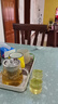 玻璃彩色把手杯品茗杯花茶套装茶杯防爆耐热透明玻璃小把杯六色杯 4只装（透明把） 实拍图