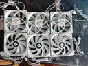 Thermalright(利民) TL-C12CW-S X3 白色argb12cm机箱幻彩低噪风扇ARGB 4PIN PWM 1550转速 三连包 实拍图