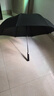 小魔长柄雨伞超大号加固抗风男士高端商务雨伞黑色可定制 实拍图