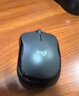 罗技（Logitech）M196 无线蓝牙鼠标 办公鼠标 笔记本商务办公家用 小巧便携 对称手型 石墨灰 实拍图
