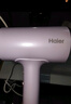 海尔（Haier）电吹风学生家用大功率护发大风量便携吹风机送女友【520礼物】 HCZ1灵境紫 8千万负离子+磁吸风嘴 实拍图