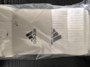 adidas三双装舒适袜子男女阿迪达斯官方   白色/灰   M 实拍图