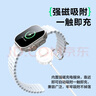 品胜苹果手表充电器magsafe磁吸充电线编织iwatch充电底座适用AppleWatchS10/9/8/7/6/5/4/SE2/Ultra2 实拍图