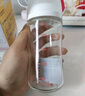 贝亲（Pigeon）玻璃奶瓶160mlS码+PPSU奶瓶240mlM码 1-6个月奶瓶套装 实拍图