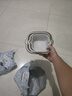洗菜盆沥水篮八件套厨房多功能菜篮子双层漏盆 大号+中号+小号6件套颜色随机 实拍图