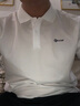 361度运动翻领t恤2025年春夏季新款休闲透气短袖情侣POLO衫 【男款】本白 XL 实拍图