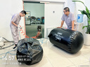 堵王市政雨水管道堵水气囊 闭水试验管道封堵气囊污水管道橡胶封堵器 加强型DN800*1.2M含测压表+三通 实拍图