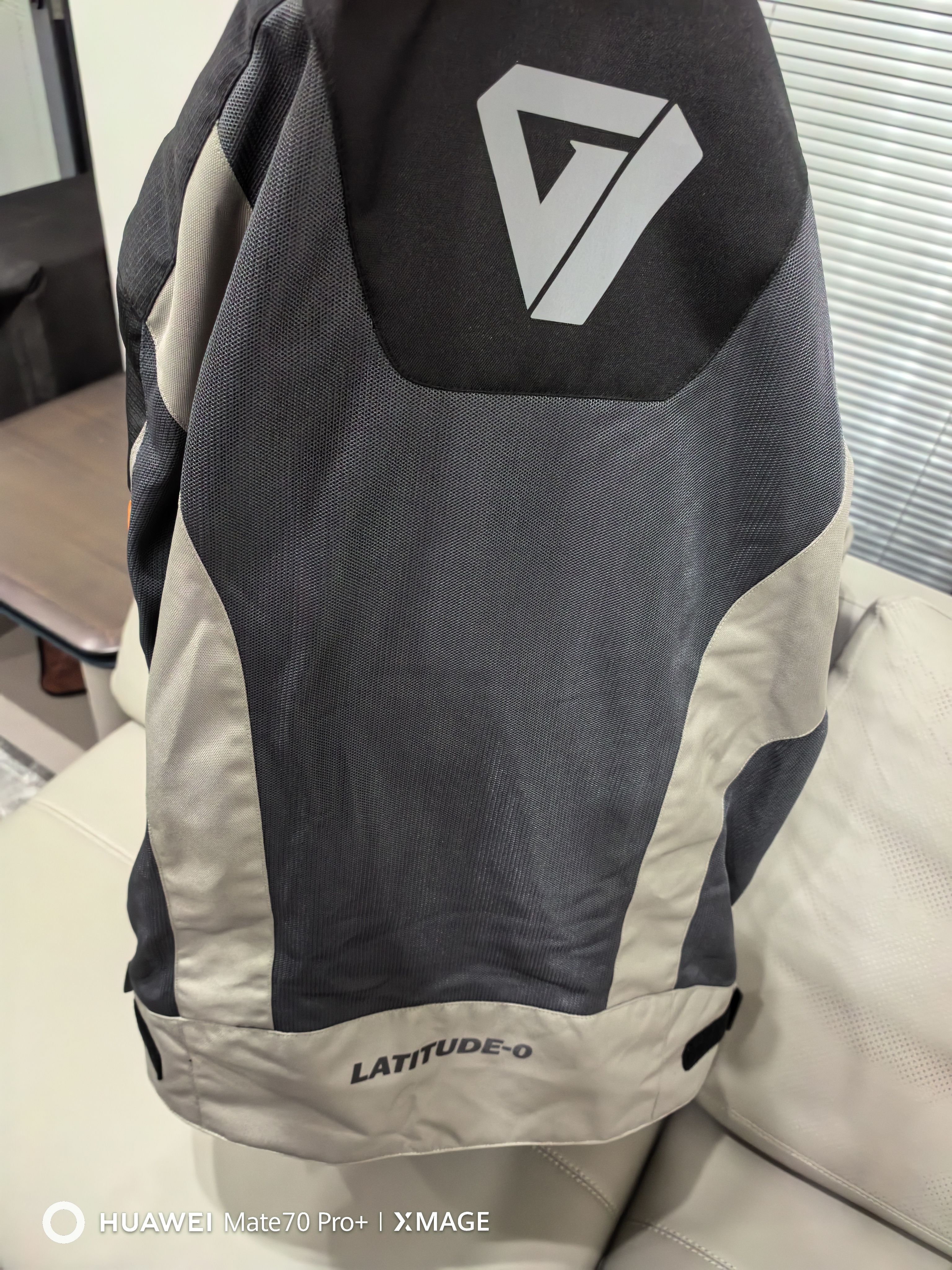 NERVE涅夫骑行服冬季摩托车赤道CE级护具保暖摩托车骑行服机车防护服 夏季赤道黑/灰-上衣（CE级护具） XL 实拍图