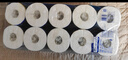 维达（Vinda）有芯卷纸 蓝色经典4层200克*10卷 厚韧大分量 卫生纸厕纸 卷筒纸 实拍图