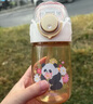 膳魔师（THERMOS）儿童水杯PPSU婴儿手柄吸管杯学饮杯耐高温幼儿园学生杯带提手BBSI 实拍图