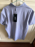 ORRDT澳林丹顿轻奢男士POLO衫夏季商务休闲男高端短袖t恤蜜蜂刺绣 浅紫色 52 (XL) 实拍图