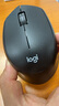 罗技（Logitech）M330无线鼠标 商务办公无线静音鼠标电池 右手人体工学鼠标Mac笔记本电脑家用鼠标中大手 舒适曲线 黑色 实拍图