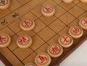 紫湖中国象棋加厚榉木套装实木便携式棋盘家用50号雕花象棋玩具送岳父 实拍图