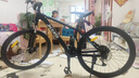 喜德盛（xds）山地自行车黑客350/旭日310 X6铝合金车架21速变速机械碟刹 黑银15.5寸(建议身高150-165) 实拍图