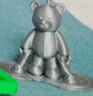 拓竹3D打印耗材PLA Basic基础色高韧性易打印环保线材RFID智能参数识别-净重1kg bambulab 银色10102 含料盘 实拍图