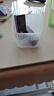 厨房壁挂式姜蒜收纳盒可沥水生姜蒜头置物架挂篮浴室墙上收纳 冰透白【大号】+【贴片】一个装 实拍图