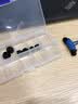 适用魔音Beats Flex无线蓝牙耳机硅胶套耳机套入耳式运动挂脖式耳塞耳帽flex耳机套耳机配件 炫酷黑耳套【一套8只】 实拍图